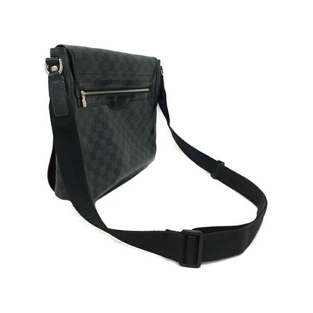 Louis Vuitton Daniel Bag Damier Graphite Shoulder Black